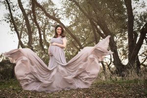 Maternity Gown Big Toss