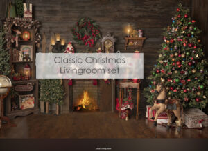Christmas livingroom set