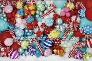 bright candy backdrop